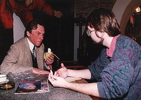 Rozhovor s Františkem Němcem ve sklepení divadla